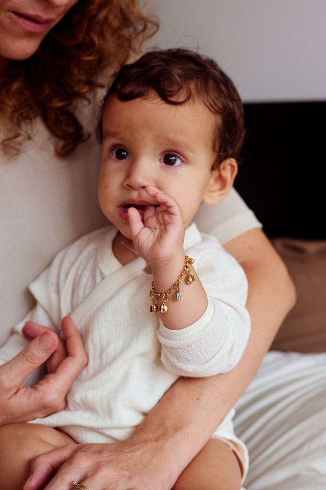 Egg Birthstone Charm, December