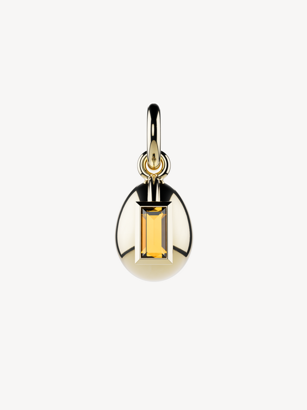 Egg Birthstone Charm, November