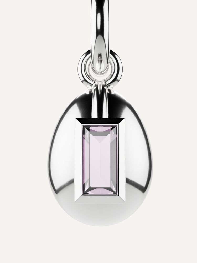 Egg Birthstone Charm, September