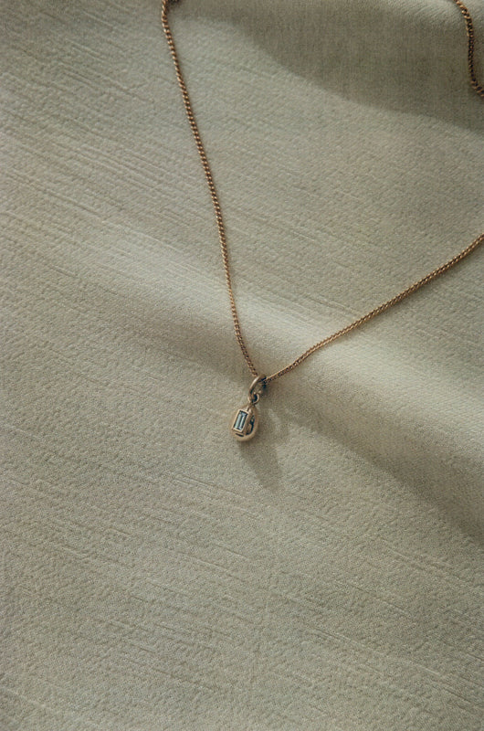 Egg Birthstone Charm, December