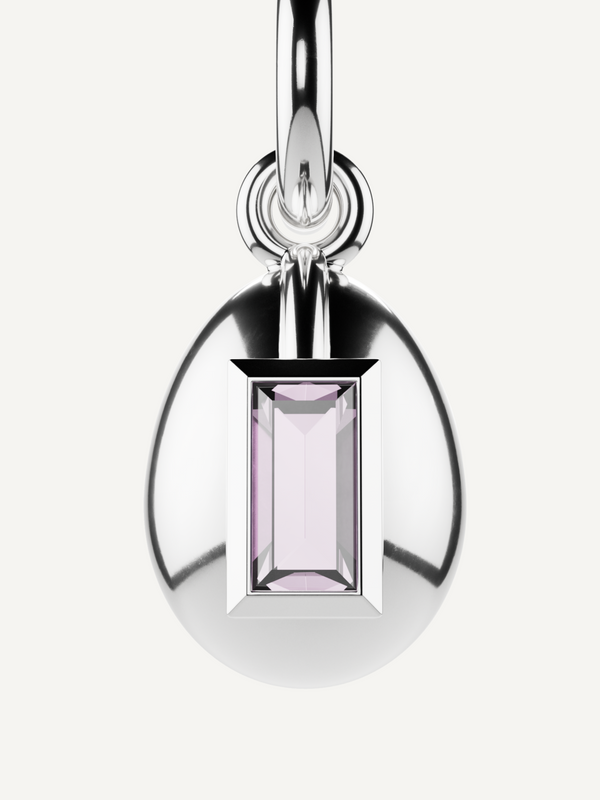 Egg Birthstone Charm, September